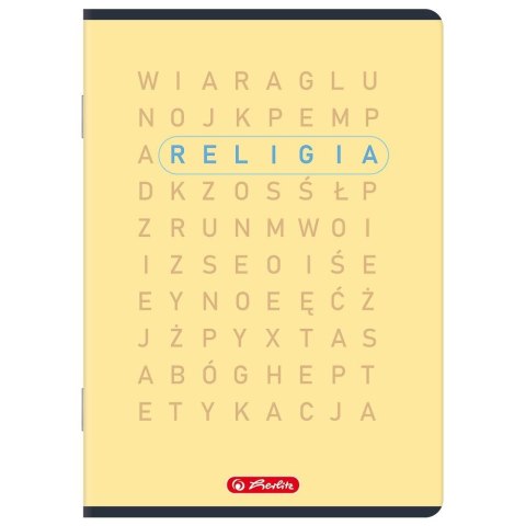 Zeszyt Religia mix A5 60k. 70g krata Herlitz (400206356)