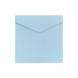 Koperta Galeria Papieru gładki niebieski satynowany - niebieski 160mm x 160mm (280328)