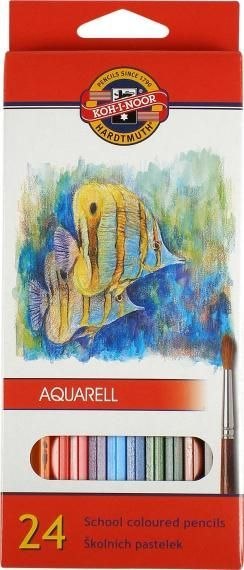 Kredki akwarelowe 3719 36 kol. Koh-I-Noor