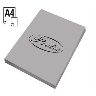 Papier kolorowy A4 szary 50k. 160g Protos