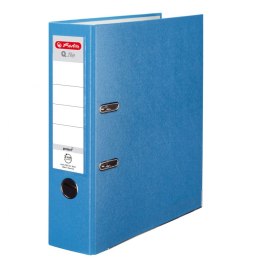 Segregator dźwigniowy Herlitz Q. file Standard A4 niebieski jasny 80mm (0011178936)