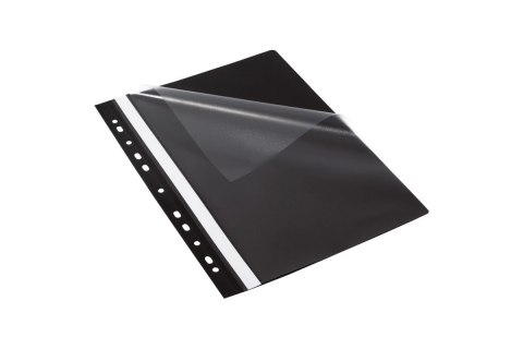 Skoroszyt EVO wpinany A4 czarny polipropylen PP Bantex (400076708)