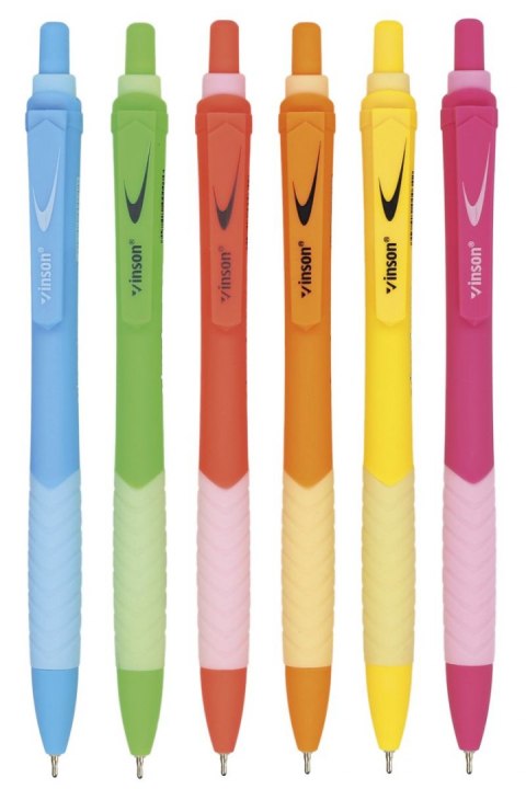 Długopis olejowy Fashion wkład niebieski 0,7mm Vinson (C4)