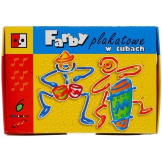 Farby plakatowe kolor: zielony jasny 30ml 1 kolor. Spółdzielnia JEDNOŚĆ