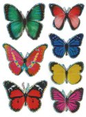 Naklejka (nalepka) Craft-Fun Series motyle Titanum (22LJ0828-3)