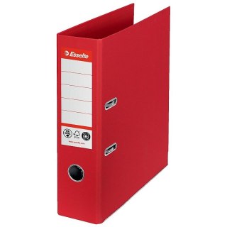 Segregator dźwigniowy neutralny pod względem emisji CO2 No.1 A4 75mm czerwony Esselte (627568)
