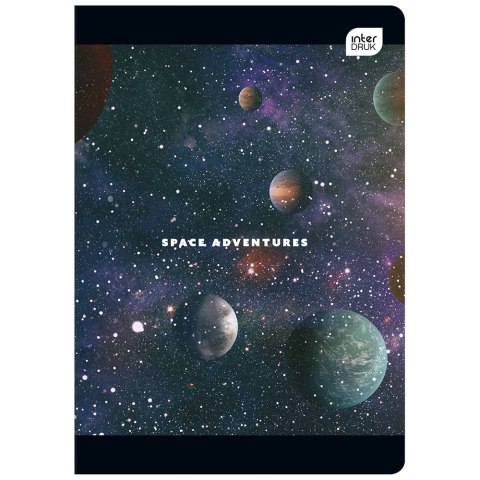 Zeszyt A5 32k. 70g podwójna linia kolor Interdruk (ZE32KFL)