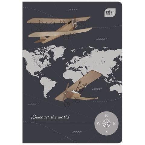 Zeszyt A5 32k. 70g podwójna linia kolor Interdruk (ZE32KFL)