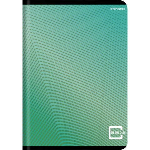 Zeszyt colors mix A5 16k. 70g krata Top 2000 (400169180)