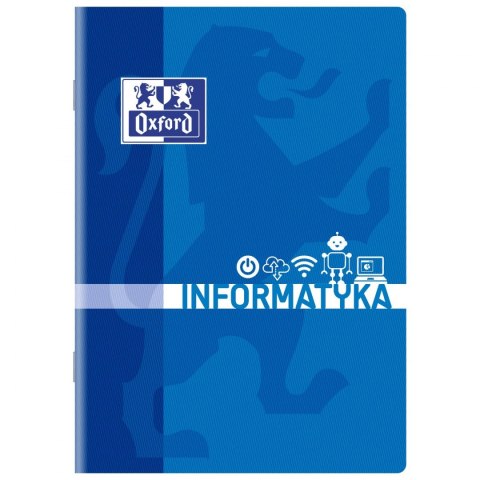 Zeszyt tematyczny angielski A5 60k. 90g krata Oxford (400139056)