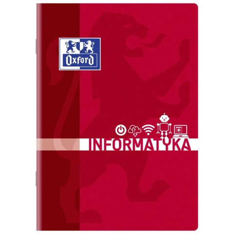 Zeszyt tematyczny angielski A5 60k. 90g krata Oxford (400139056)