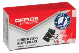 Klip Office Products czarny 19mm (18091919-05)