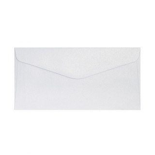 Koperta pearl diamentowa biel kk DL biała Galeria Papieru (280139) 10 sztuk