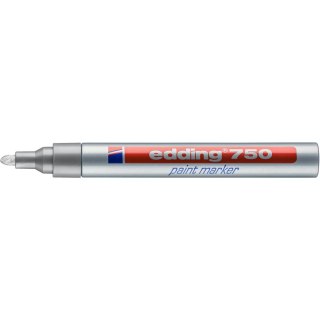 Marker specjalistyczny wkład srebrny 2,0-4,0mm okrągła końcówka Edding (750/054/S ED)
