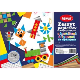 Zeszyt papierów kolorowych Rexus samoprzylepnych B5 16k (6105473)