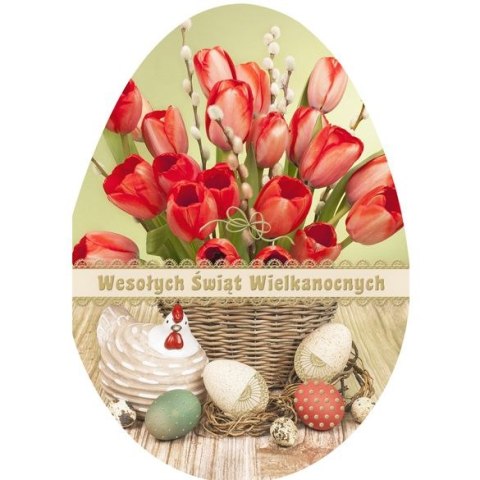 Kartka składana B6 Pol-mak