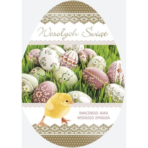 Kartka składana B6 Pol-mak