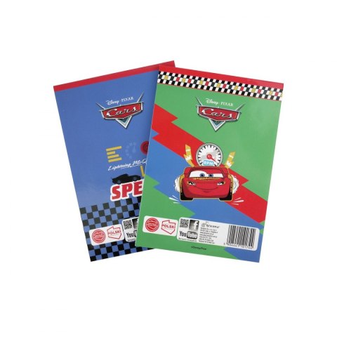 Notes (notatnik) Cars A6 30k. poddruk Beniamin