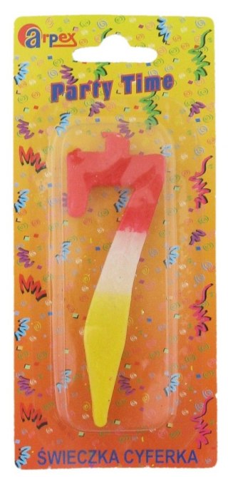 Świeczka urodzinowa cyfry Arpex (D9905-7)