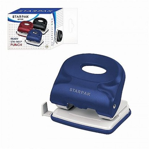 Dziurkacz Starpak 140P granatowy 25k (450874)