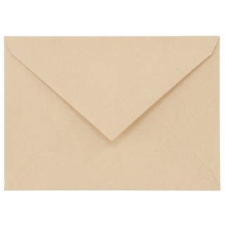 Koperta b6 nature ciemnobeżowy k B6 beżowa [mm:] 125x176 Galeria Papieru (280820) 10 sztuk