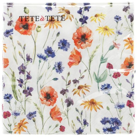 Serwetki Paw field flowers - mix 330mm x 330mm (tl567000)