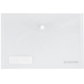 Teczka plastikowa na guzik Office A5 przezroczysta Starpak (391914)