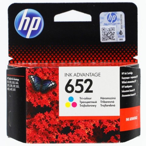 Tusz (cartridge) oryginalny Hp DeskJet Ink Advantage HP 652 652 - CMY (F6V24AE)