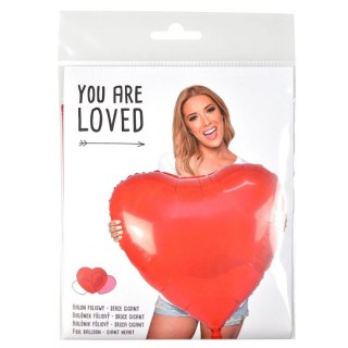 Balon foliowy Serce gigant 76cm Arpex (BL6040)