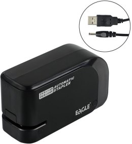 Zszywacz elektryczny Eagle Elektryczny EG-1610USB - czarny 15k. (110-1701)