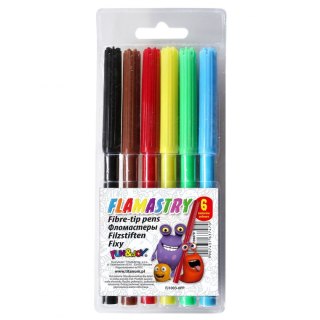 Flamaster 6 kol. Fun&Joy (FJ1003-6PP)