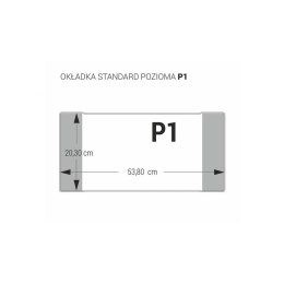 Okładka Biurfol P1 203mm x 538mm (OZK-33)