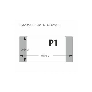 Okładka P1 [mm:] 203x538 Biurfol (OZK-33)