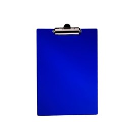 Deska z klipem (podkład do pisania) Biurfol A4 - niebieska 230mm x 325mm (KH-01-01)