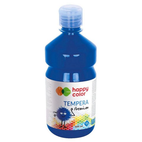 Farba tempera kolor: granatowy 500ml Happy Color (HA 3310 0500-33)