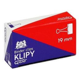 Klip Grand czarny 19mm (110-1092)