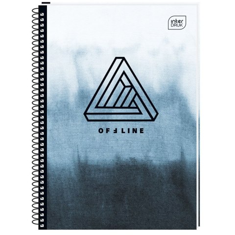 Kołozeszyt (kołonotatnik) A5 80k. 70g krata Interdruk (KOŁOZA580M)