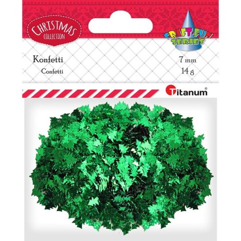 Konfetti Titanum Craft-Fun Series choinki 7mm (284804)