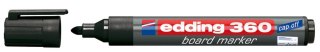 Marker suchościeralny wkład czarny 1,5-3,00mm okrągła końcówka Edding