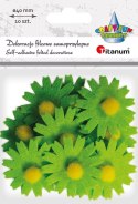 Ozdoba filcowa Craft-Fun Series kwiaty samoprzylepne Titanum (7534A)
