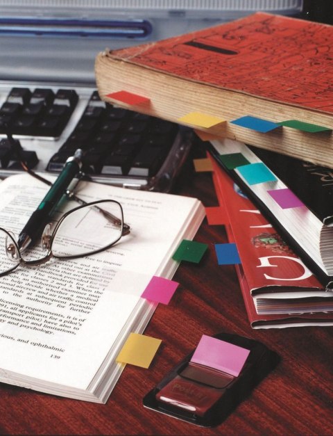 Zakładki indeksujące 50k [mm:] 25x43 3M (680-21)