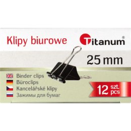 Klip Titanum 25 mm czarny 25mm (BC25)