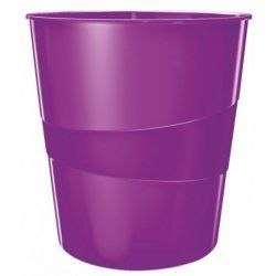 Kosz na śmieci Leitz WOW kolor: fioletowy 15L (52781062)