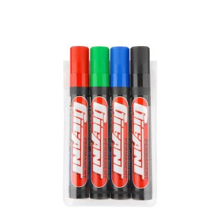 Marker permanentny permanent GIGANT wkład różne 1,5-2,5mm okrągła końcówka Kamet (K-1075)
