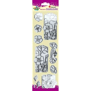 Naklejka (nalepka) Craft-Fun Series kwiaty Titanum (PFH06)