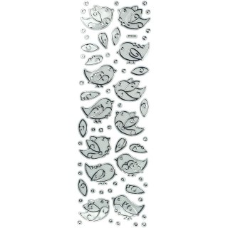 Naklejka (nalepka) Craft-Fun Series ptaszki Titanum (PFH02)