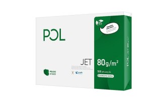 Papier ksero POLJET A4 80G biały 500 ark.