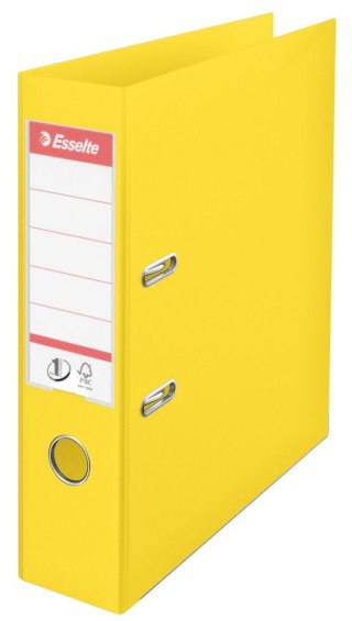 Segregator dźwigniowy No.1 Power Vivida A4 75mm żółty Esselte (624070)
