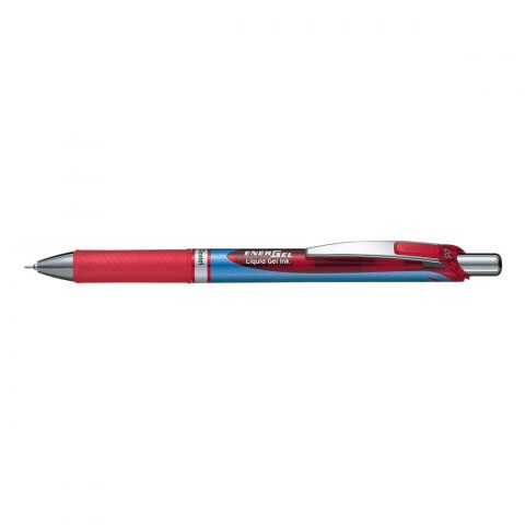 Cienkopis ENERGEL BLN 75 wkład czerwony 0,25mm 4kol. Pentel (czerwony)