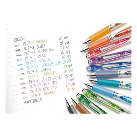 Pióro kulkowe BL77 wkład czarne Pentel